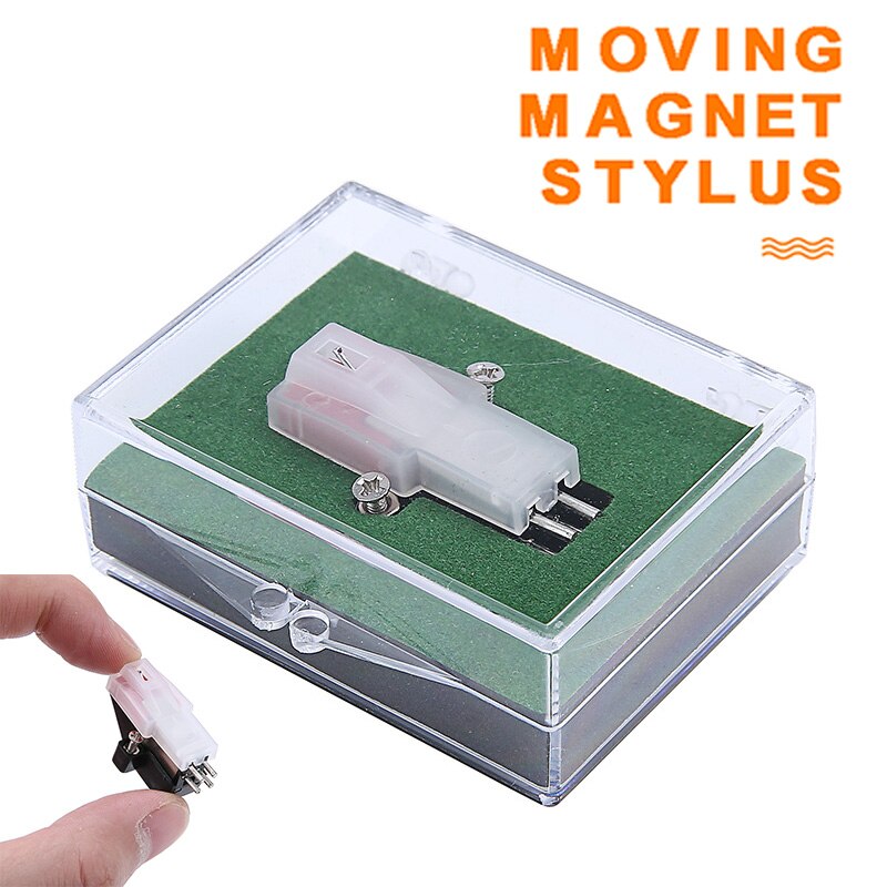 POHIKS 1pc Durable Phonograph Turntable Moving Magnet Cartridge Record Player Stylus Needle