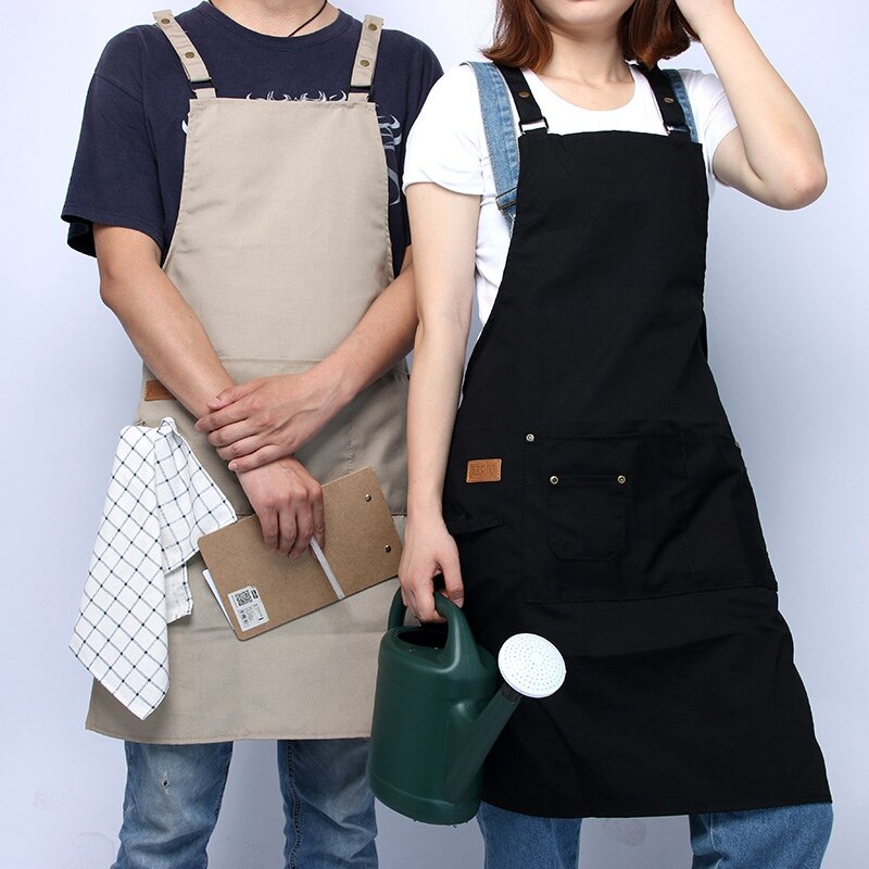 Unisex kokk uniform kjøkken kokeforkle ermeløst matservice bakeri kokk slitasje kokk jakke restaurant kaffebar smekkeforklær