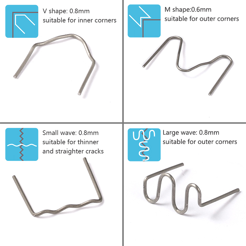 Car Bumper Repairing Machine Plastomer Welding Machines Welding Repairing Tool Staplers for Repairing Plastics Parts