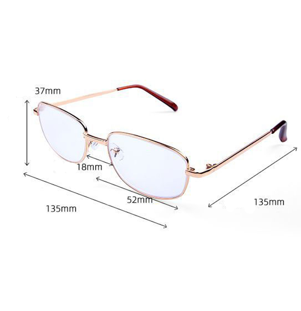 Recente Gebruik Bril Stijl Vision Aid Hoge Vergroting Leesbril 8-16D