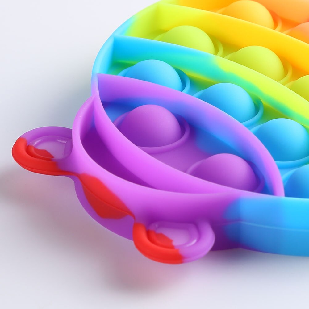 Pop It Push Bubble Fidget Toys Adult Stress Relief Toy Antistress PopIt Soft Squishy Anti-Stress Anti Stress Box Poppit