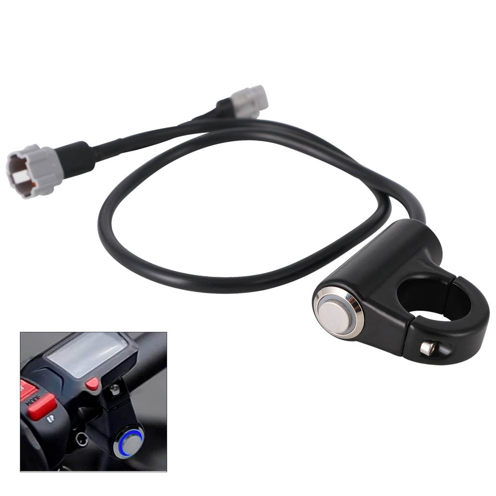 Interruptor de encendido, cerradura de puerta eléctrica, juego de llaves, cerradura de casco de manillar para bicicleta eléctrica Surron sur-ron Sur Ron Lightbee Light Bee X S: Azul