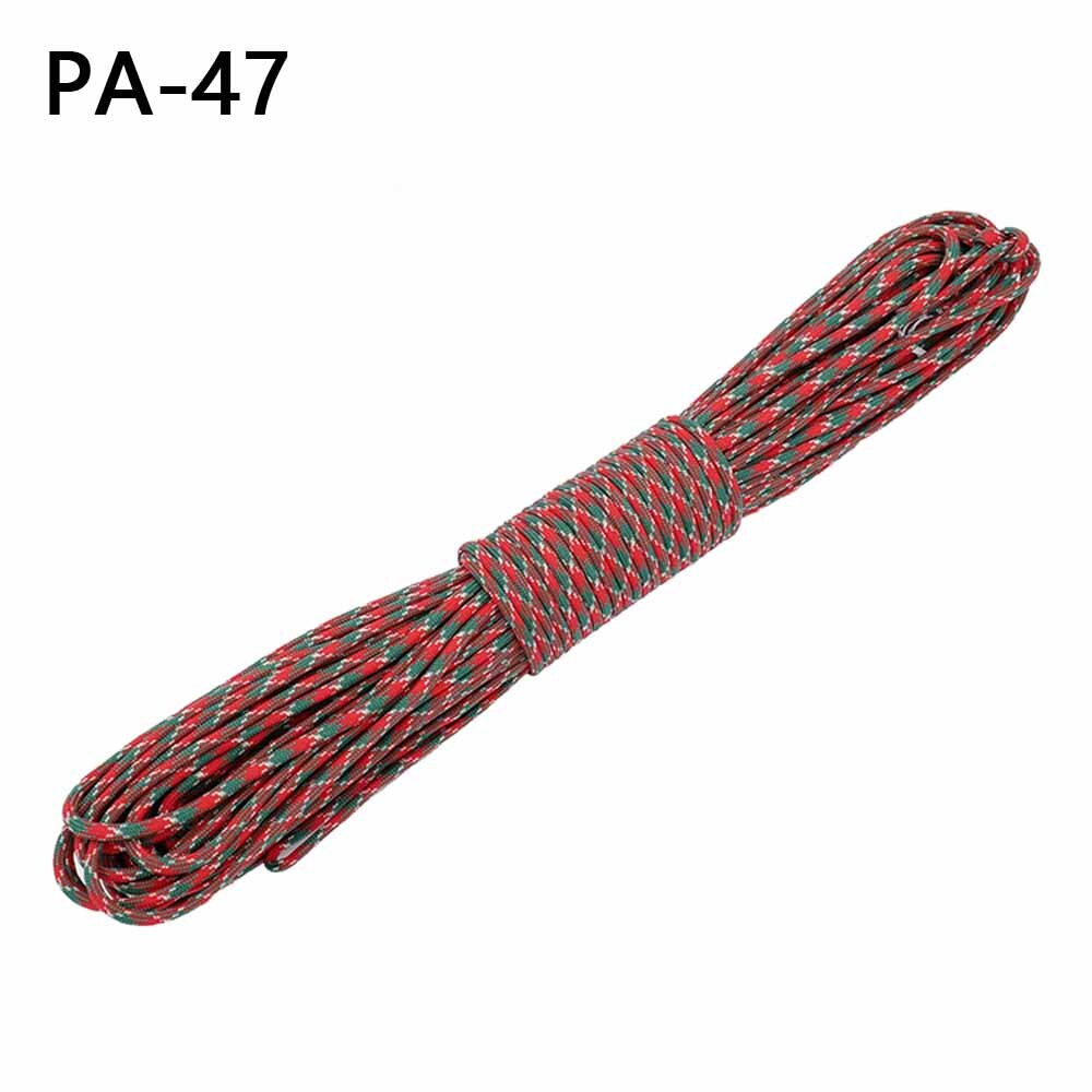 1pcs Christmas Series 550 Paracord Parachute Cord Lanyard Mil Spec Type III 7 Strand Core 100 FT Christmas