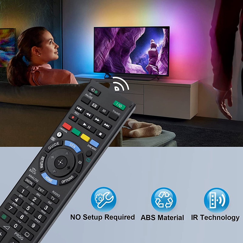 TV Remote Replacement Universal Remote Control for Sony Bravia TV RM-ED047 RM-YD103 RM-ED050 RM-ED052 RM-ED053 RM-ED060