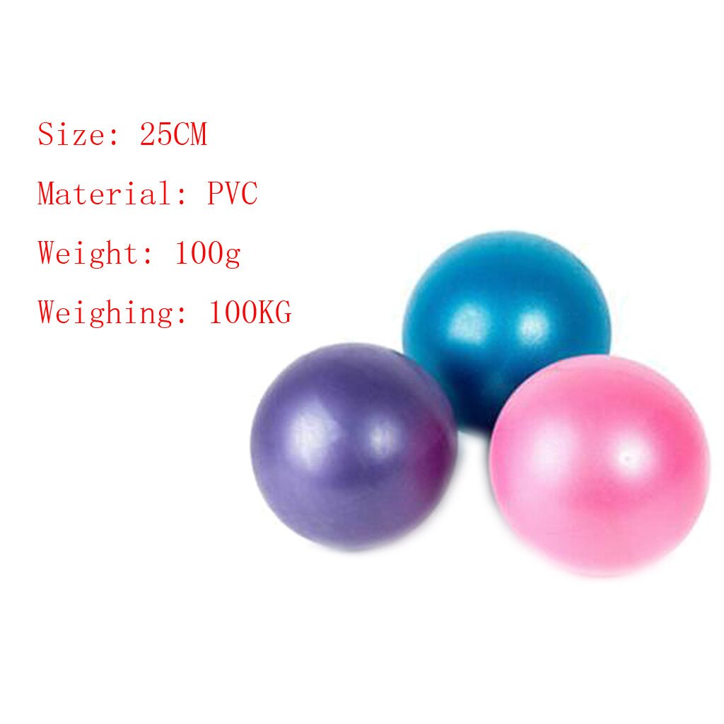 Yoga Ball Pilates Fitness Exercise Stability Balance Ball 25cm Fitness Balls Fitball Gymnastic Sport Ball for Fitness#50