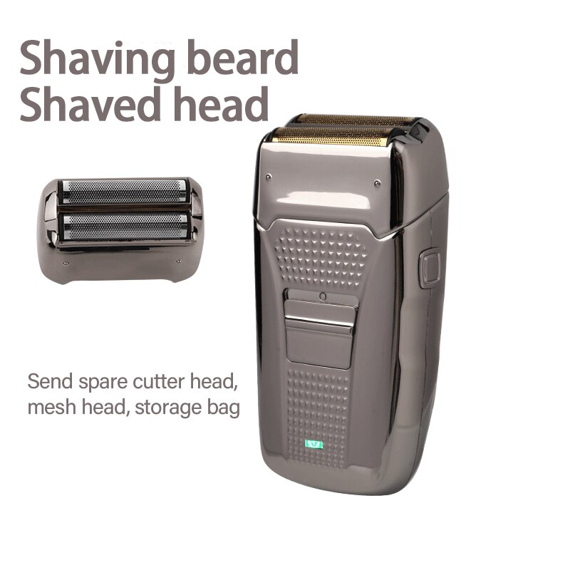Mannen Baard Scheren Machine Oplaadbare Trimmer Voor Mannen Elektrisch Scheerapparaat Scheerapparaat Bald Head Remover Haar Snijmachine Tondeuse