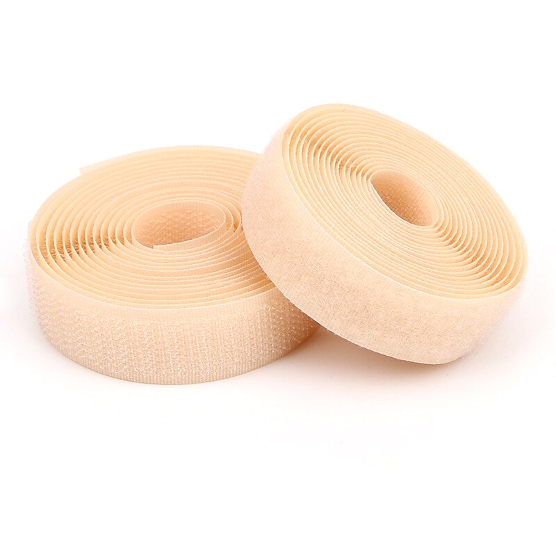 5cm Width Hoop and Loop no adhesive hook loop fastener tape sewing magic tape sticker strap couture clothing shoe: Color 04