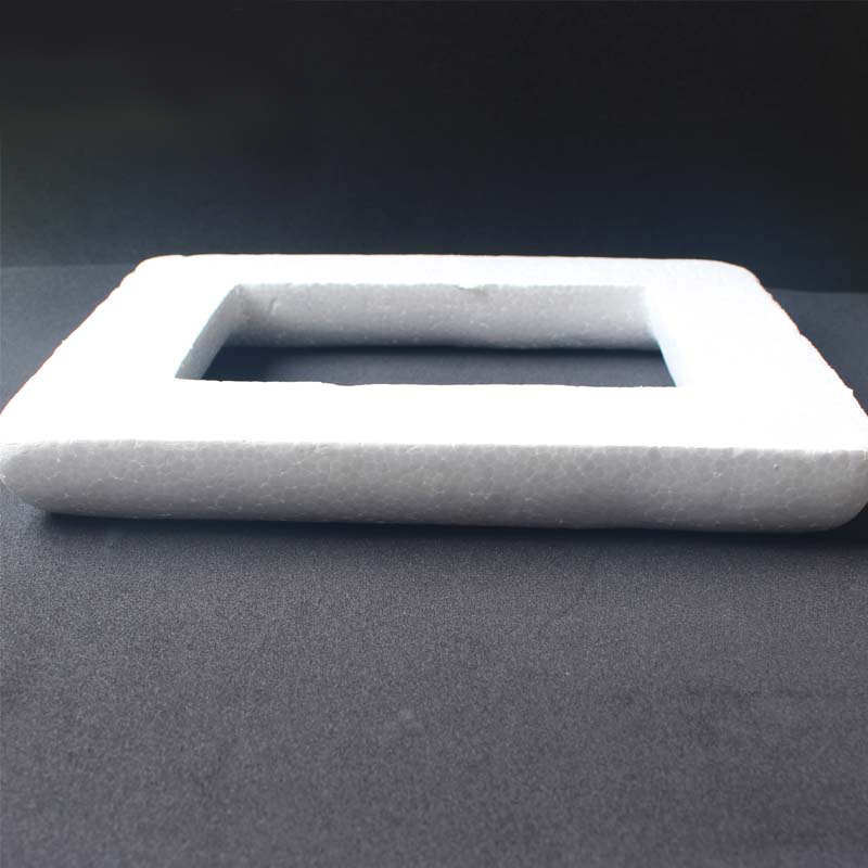 Polystyrol Styropor weiß Schaum foto rahmen Kinder DIY handgemachten materialien dekoration liefert 23*28cm