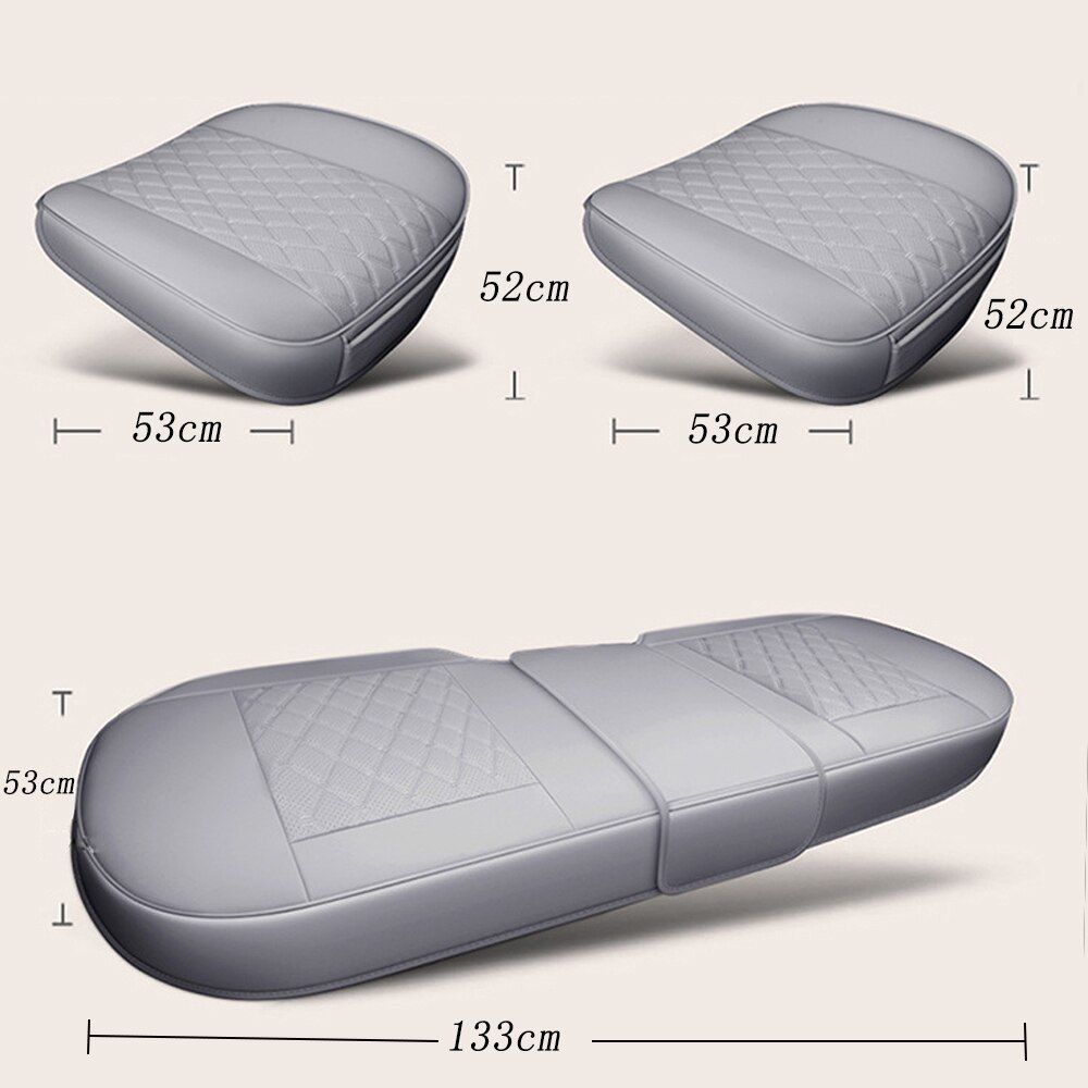 Autostoel Voor Kussen Antislip Ademend Bestuurder Zitkussen Pu Lederen Autostoel Bescherming Bekleding Auto interieur Levert