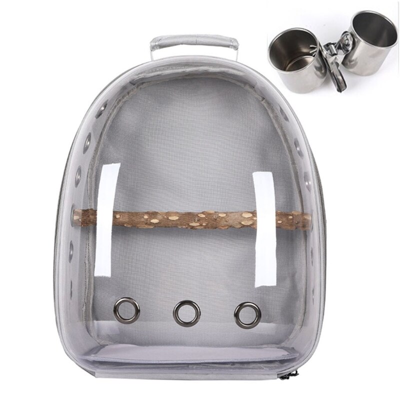 Kat Hond Rugzak Huisdier Papegaai Carrier Bag Transparante Capsule Rugzak Voor Wandelen