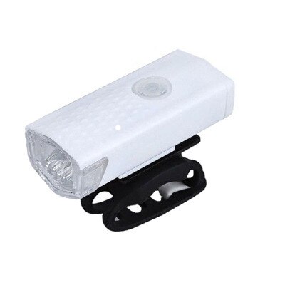 Fahrrad Licht USB Aufladbare LED Fahrrad Vorderseite Licht Fahrrad Scheinwerfer Fahrrad Lichter Lichter Radfahren Fahrrad Zubehör: Weiß