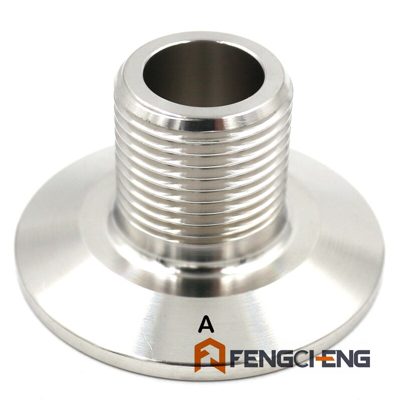1.5"Tri Clamp X Beer Thread 304 Stainless Sanitary Homebrew Beer Hardware