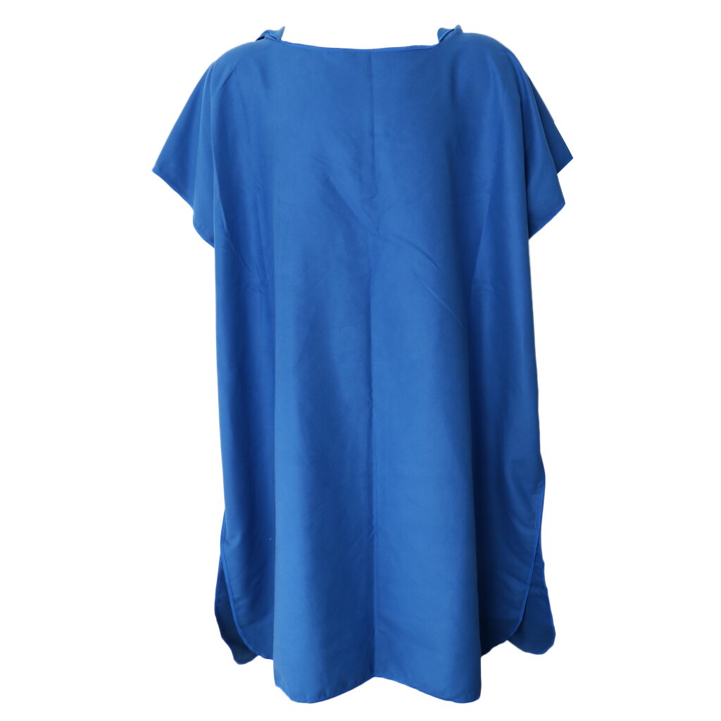 Unisex Adult Towelling Surf Beach Swim Poncho Wetsuit Changing Robe and Mat Bag