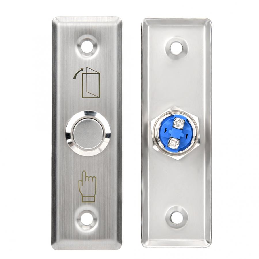 Access Control Kits 12V Door Access Control Switch Stainless Steel Exit Push Release Button