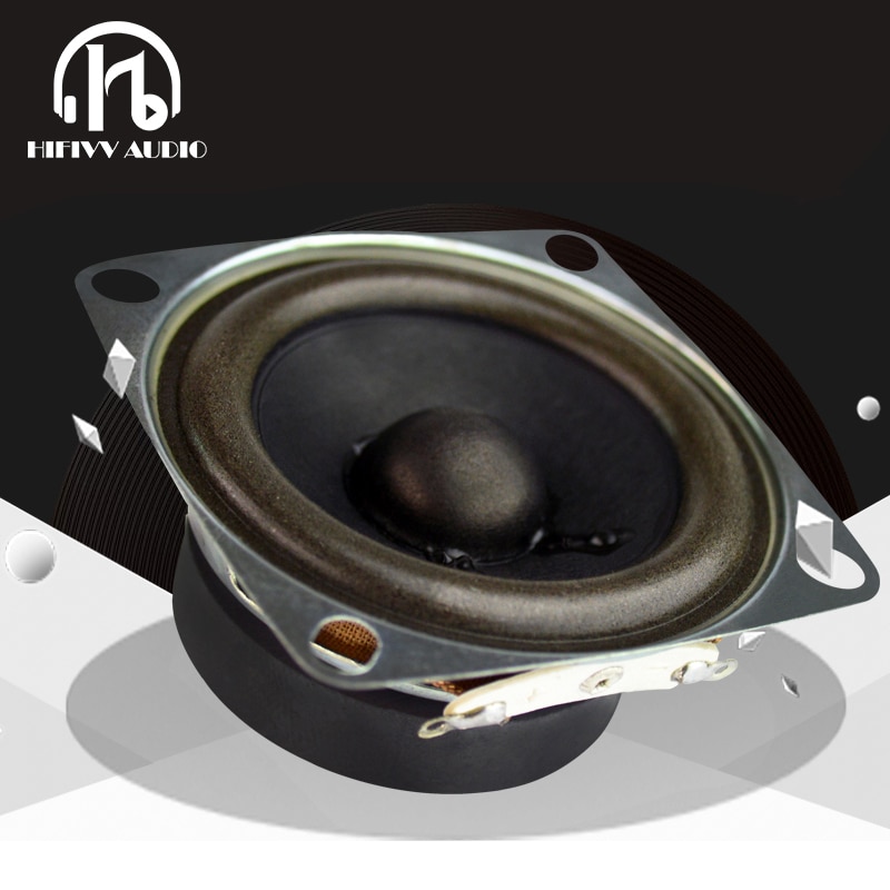 Hifivv audio Een Paar 2 inch 4 ohm 5 w Full Range Speaker voor DIY