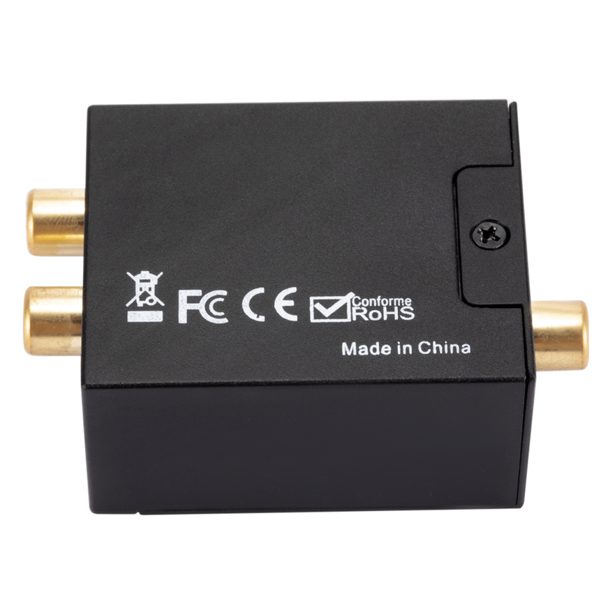 Amplificatore DAC USB convertitore Audio digitale/analogico con segnale coassiale Toslink in fibra ottica Bluetooth a decodificatore Audio RCA R/L