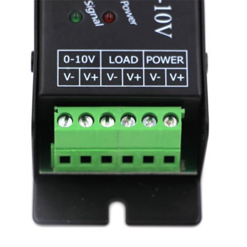 1 channel 0-10V constant voltage led dimmer;DC5-24V input,input signal:0-10v; Output current:8A; LED Dimmer Controller DM010