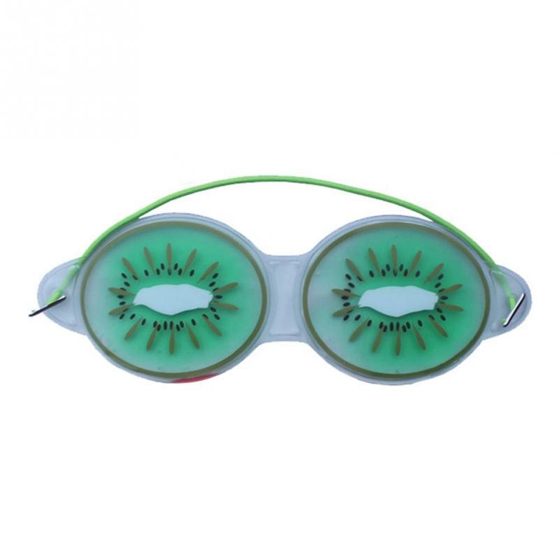 1PC Eis Gel Augen Maske Schlaf Darm Komprimieren Niedlich Obst Gel Auge Ermüdung Linderung Kühlung Auge Pflege Entspannung Auge schild