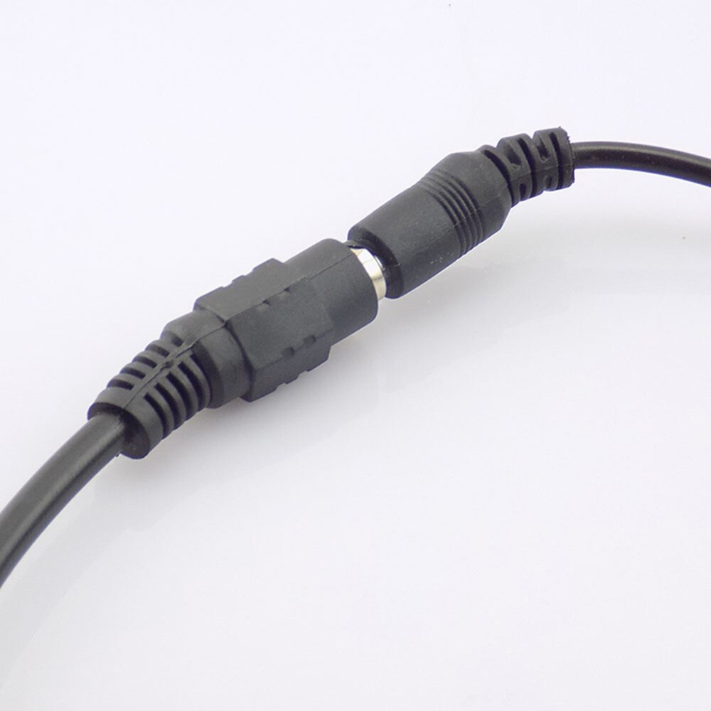Répartiteur d'alimentation 12V DC 1 femelle à 2 3 4 5 6 8 mâle, câble de vidéosurveillance, accessoires de vidéosurveillance, adaptateur d'alimentation 2.1x5.5mm