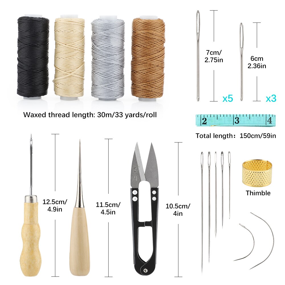 Kit Couture Cuir Main Kit D'aiguilles à Coudre Coniques Pour Cuir Et Toile - Maroquinerie, Tente, Couture Main Accessoire Sellerie Réparation Kit Couture Cuir Main Kit D'aiguilles à Coudre Coniques Pour Cuir Et Toile - Maroquinerie, Tente, Couture Main Accessoire Sellerie Réparation