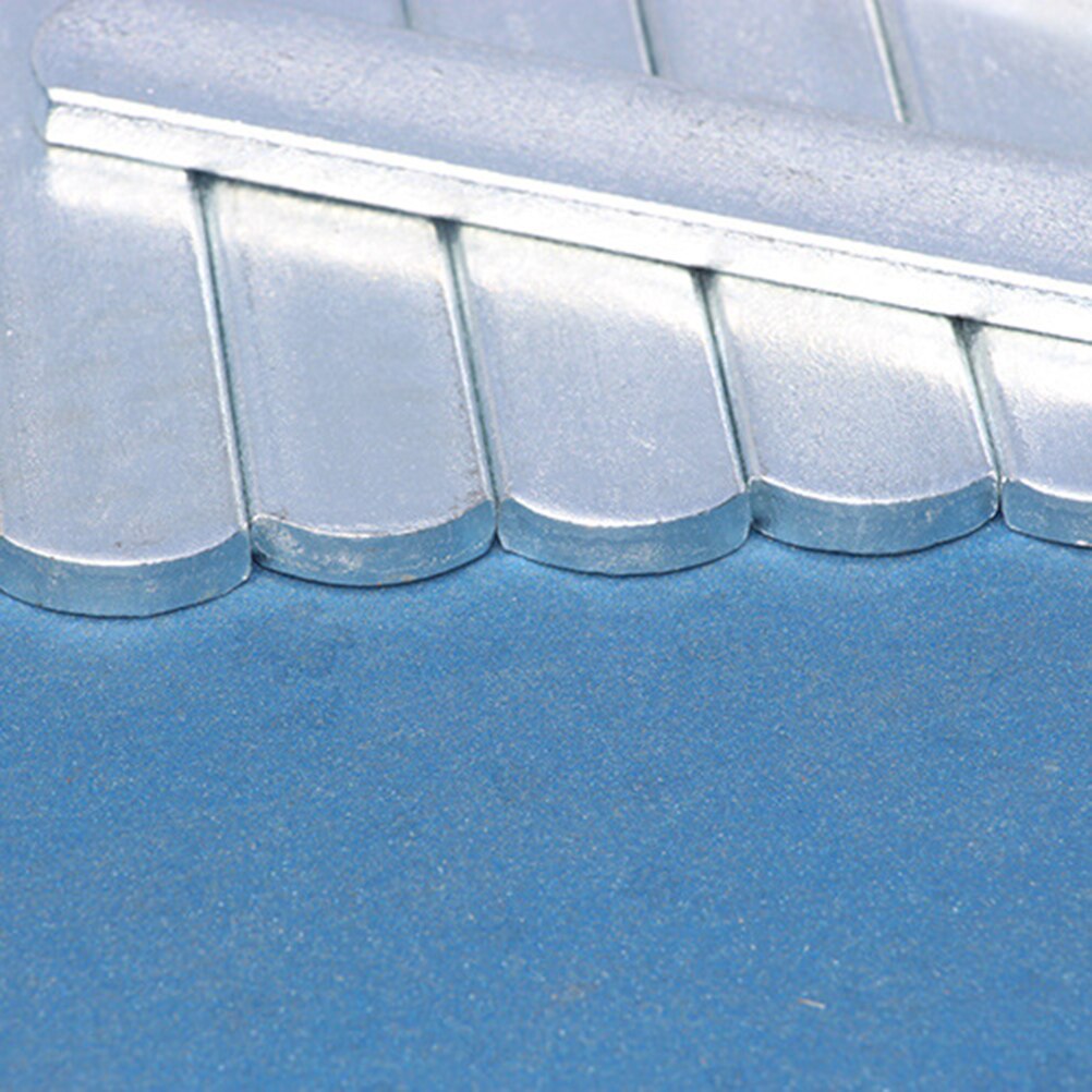 4 Pcs Stainless Steel Plates Electroplating Steel Plates for Fitness Weighted Training Exercise