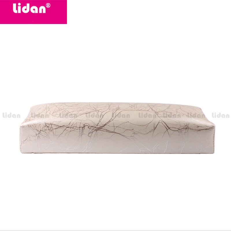 LIDAN Manicure Hand Pillow Rectangle Leather Pad Hand Holder Nail Art Tool