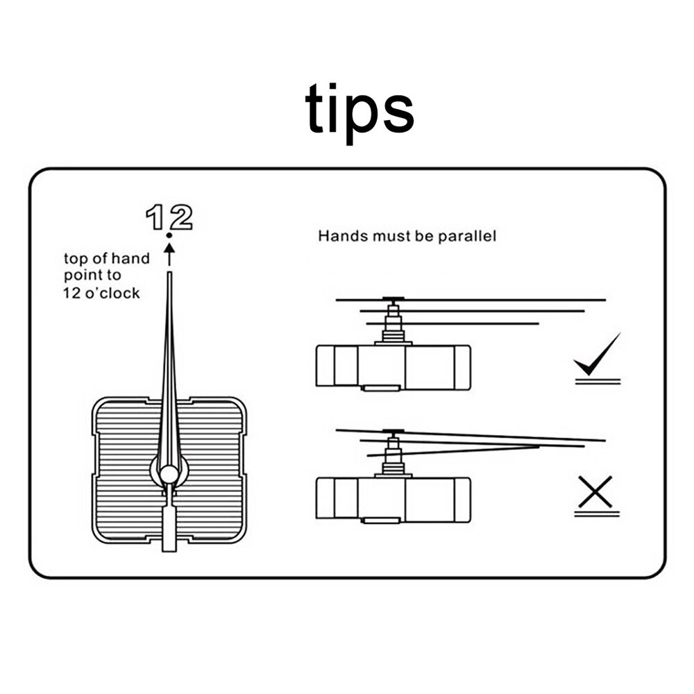 Horloge murale à Quartz de remplacement, mécanisme d'horloge murale, grand mouvement, accessoires de travail, 1 ensemble, directe