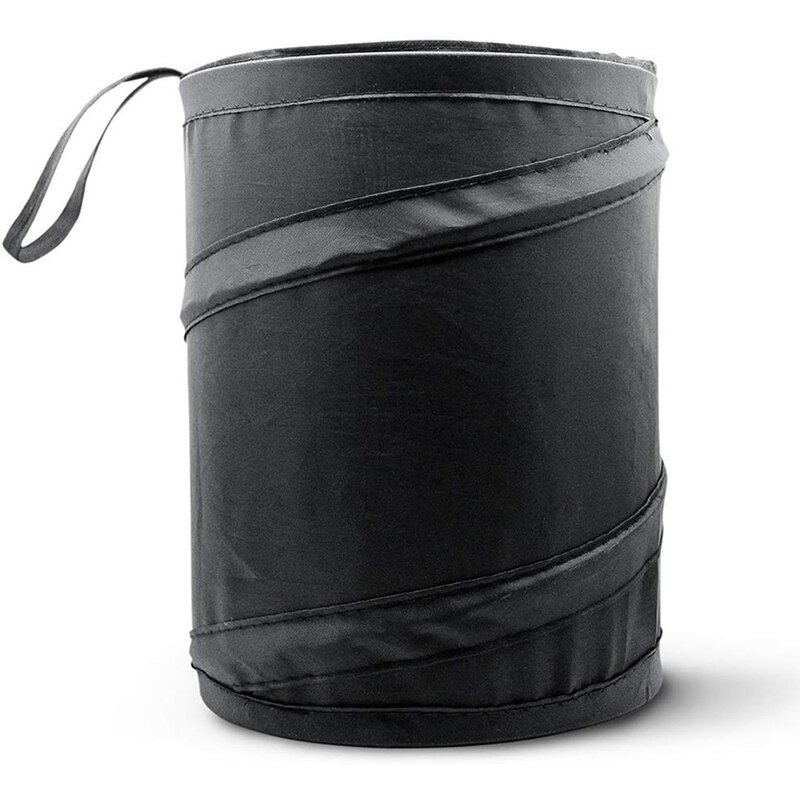 Søppelbøtte for bil, bærbar søppelbøtte, sammenleggbar vanntett pose, søppelkasse, søppelbøtte