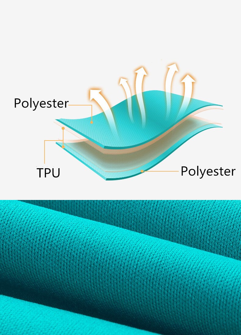 Inflatable 45x33cm Portable Pillow Polyester & TPU Air Filler Foldable Camp Travel Office Cervical Neck Pillow Home Textile