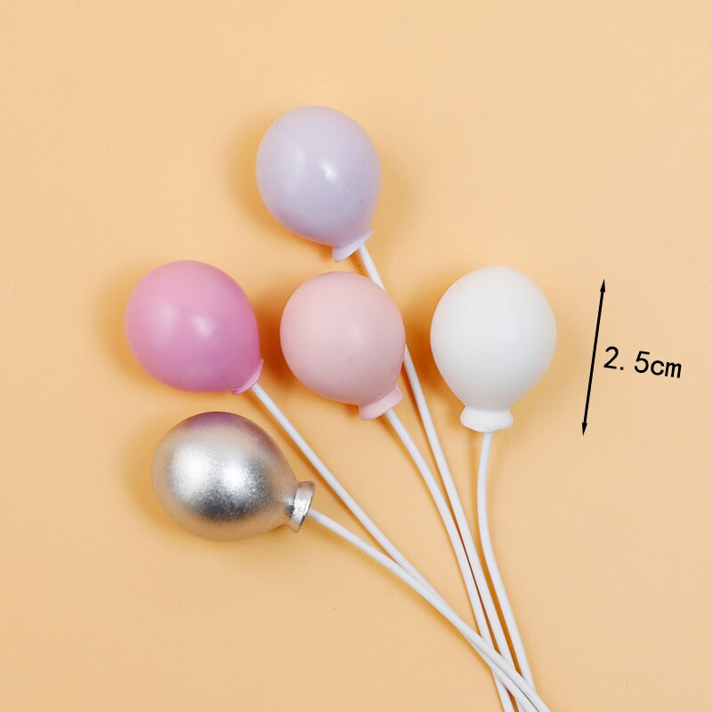 Décoration de gâteau en boule | Haut de gamme, or argent jaune bleu violet rose, amour gâteau ameublement pâtisserie, garniture de gâteau en boule ronde