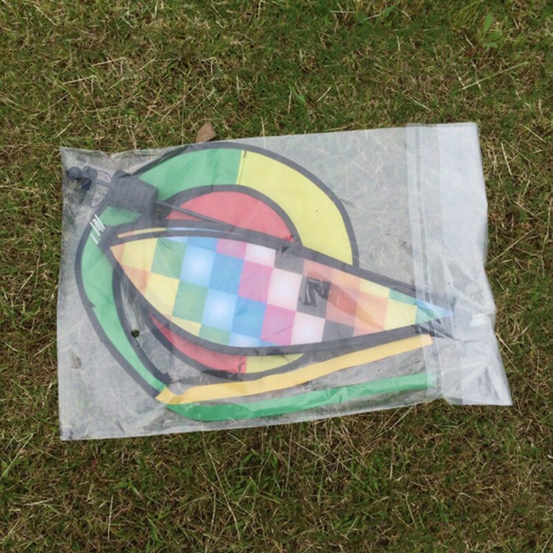 Bunte Netz Windsack Heißer Luft Ballon Wind Spinner Garten Hof Ich bin Freien Dekor Y98D