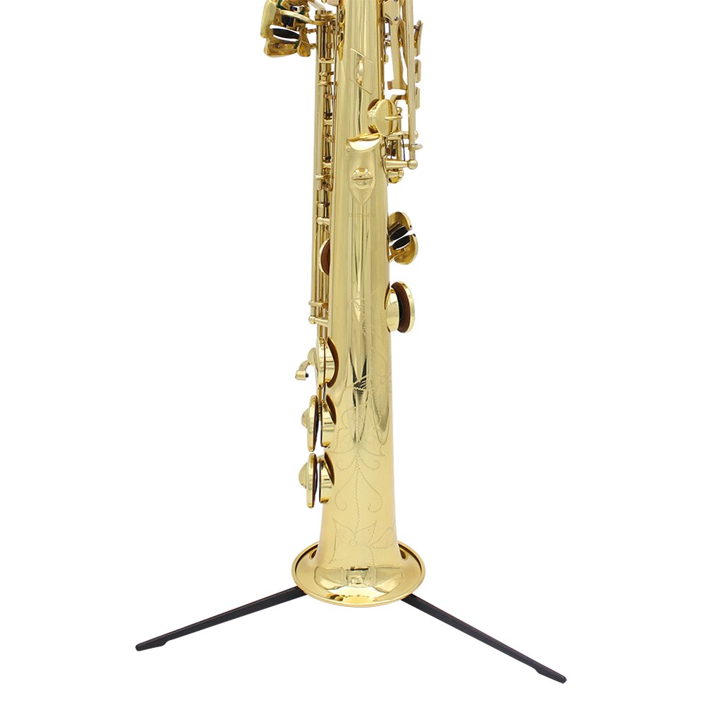 Sammenklappeligt bærbart stativ til sopransaxofonholder