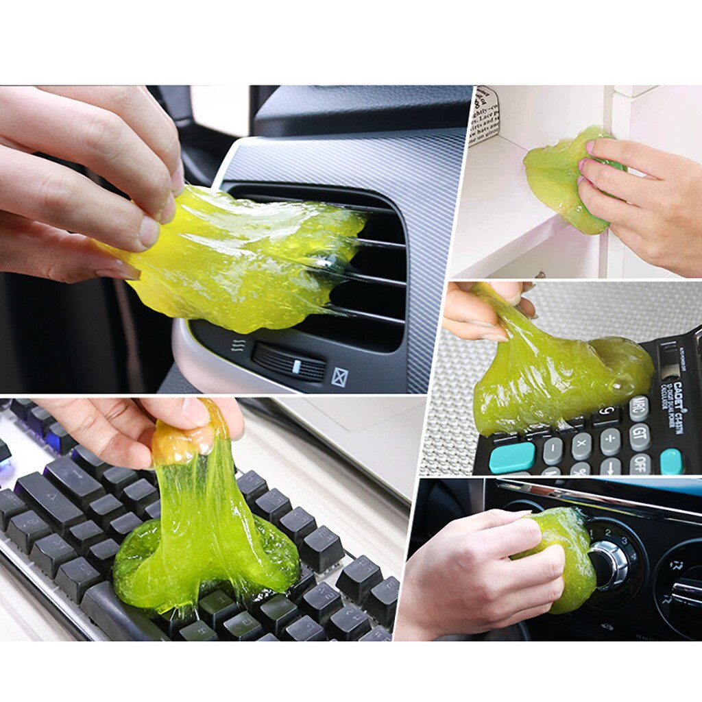 Gomme de nettoyage de voiture, produits éponge pour clavier d&#39;ordinateur portable, colle Super propre, nettoyeur de voiture, poussière et saleté dans les interstices et coins