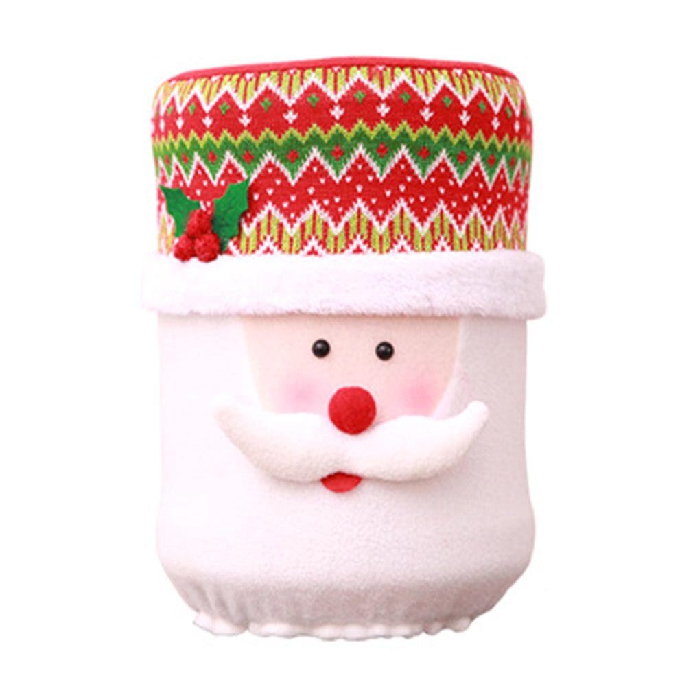 Christmas Decorations Elastic Water Bucket Cover Dispenser Drinking Fountain Decorations Cute Water Bucket Dust Cover: elderly