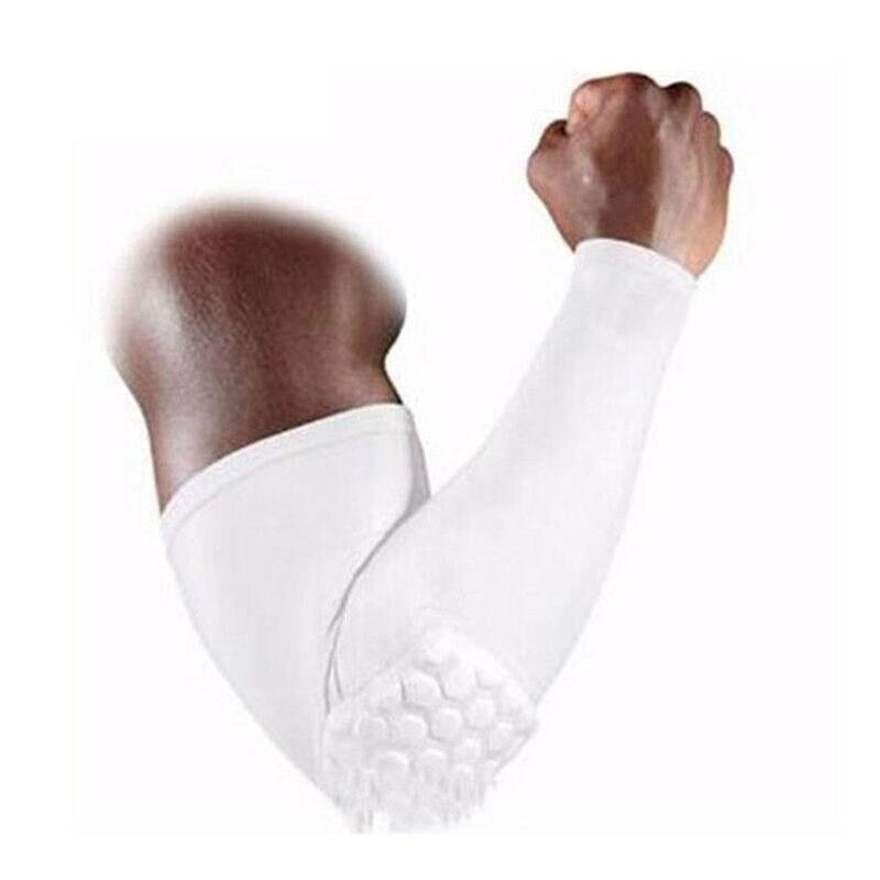 Sport elleboogbeschermer antislip sportveiligheidsaccessoires elleboog- en kniebeschermers honingraat basketbalbeen kniebeschermer ontsteking s-xl