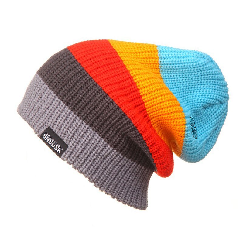 Sn.su.sk heren dames warme mutsen wintermutsen breien schaatsen schedelmutsen voor dames coltruien skimuts snowboardmuts: 08