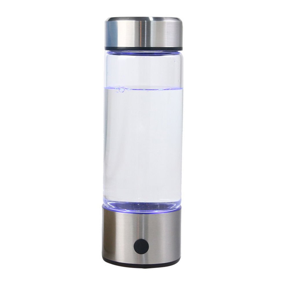Hydrogen Rich Water Cup Healthy Glass Cup Japanese Water Ionizer Cup Hydrogen Water Generator Super Antioxidant: Default Title