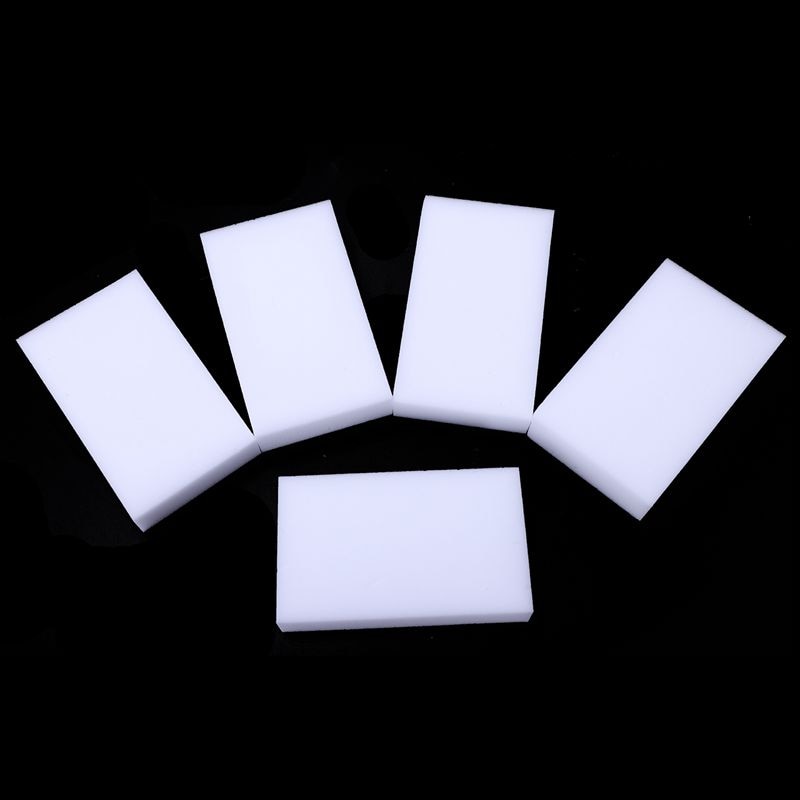 70Pcs white kitchen dishwashing sponge block, cleaning magic sponge block 10x6cmx2cm