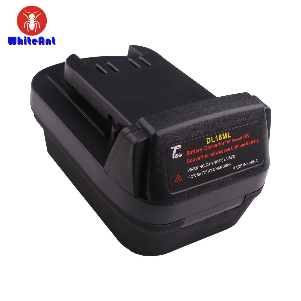 DL18ML Battery Adapter For DeWalt 18V 20V Max Li-Ion Battery Adapter Convert to M18 18V For Milwaukee Power Tool Convertor