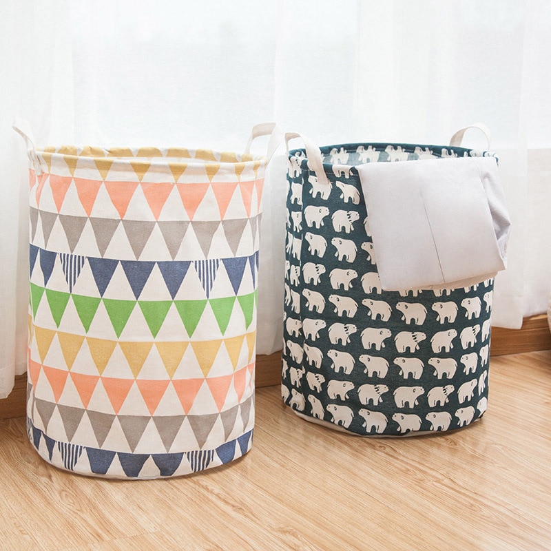 Paniers de rangement pour vêtements de dessin animé, sac pliable pour vêtements sales, sacs de rangement pour jouets d'enfants, panier de rangement pour linge, grande capacité