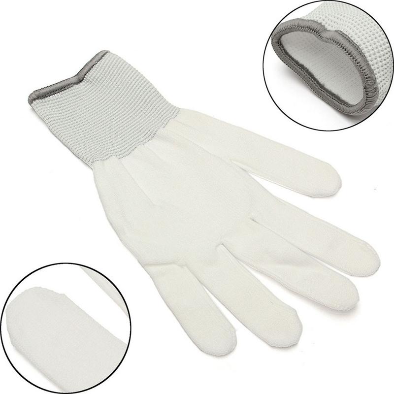 6 Pairs Comfortble Durable Cotton Gloves Tinting Application Tools for Car Wrap 6 Pairs Comfortble Durable Cotton Gloves Tinting Application Tools for Car Wrap