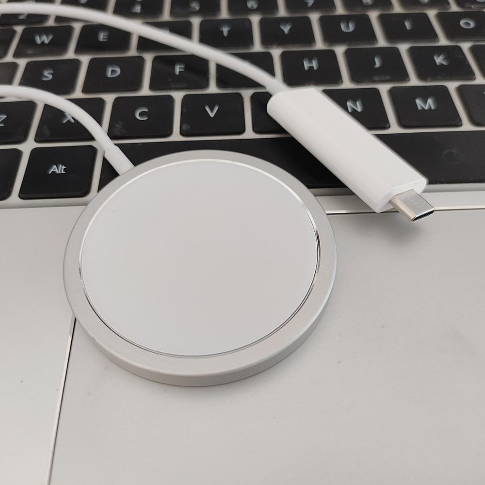 Magnetic Wireless Fast Dock Charger Magsafe Pad for iPhone 12 Mini 12Pro Max
