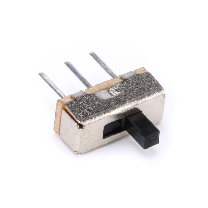 20Pcs/LOT SS12D00 Interruptor On-off Mini Slide Switch 3Pin 1P2T 2 Position Toggle Switch Handle Length:3MM/4MM/5MM