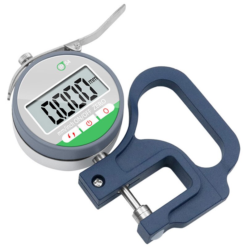 0.001mm High Accuracy Electronic IP54 Thickness Gauge PressKeys Digital Micrometer Oil-Proof Thickness Meter