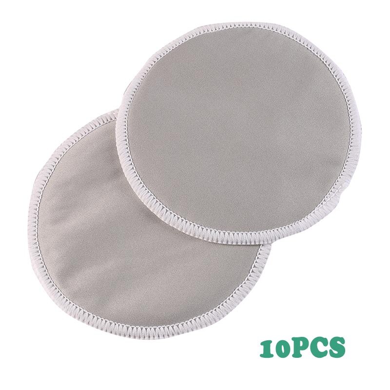 Ananbaby 10 stks Bamboe Borst Pads Met EEN Waszak En EEN Mini Wet Bag Waterdichte Verpleging Pads: 3NPA10WNX-8