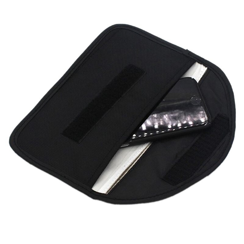 100% Anti-tracking Anti-spying GPS Rfid Signal Blocker Pouch Case Bag Handset Function Bag for Cell Phone Privacy Protection and