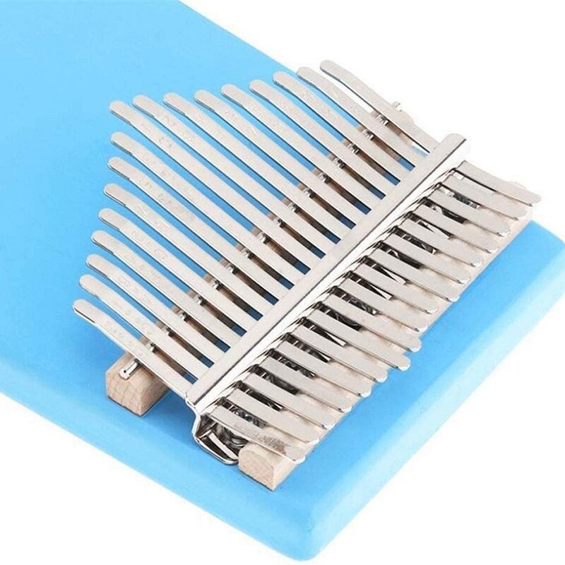 17 Keys Thumb Piano Finger Piano Hand Piano Wooden Finger Piano with Tuning Hammer Learning Adult Beginners