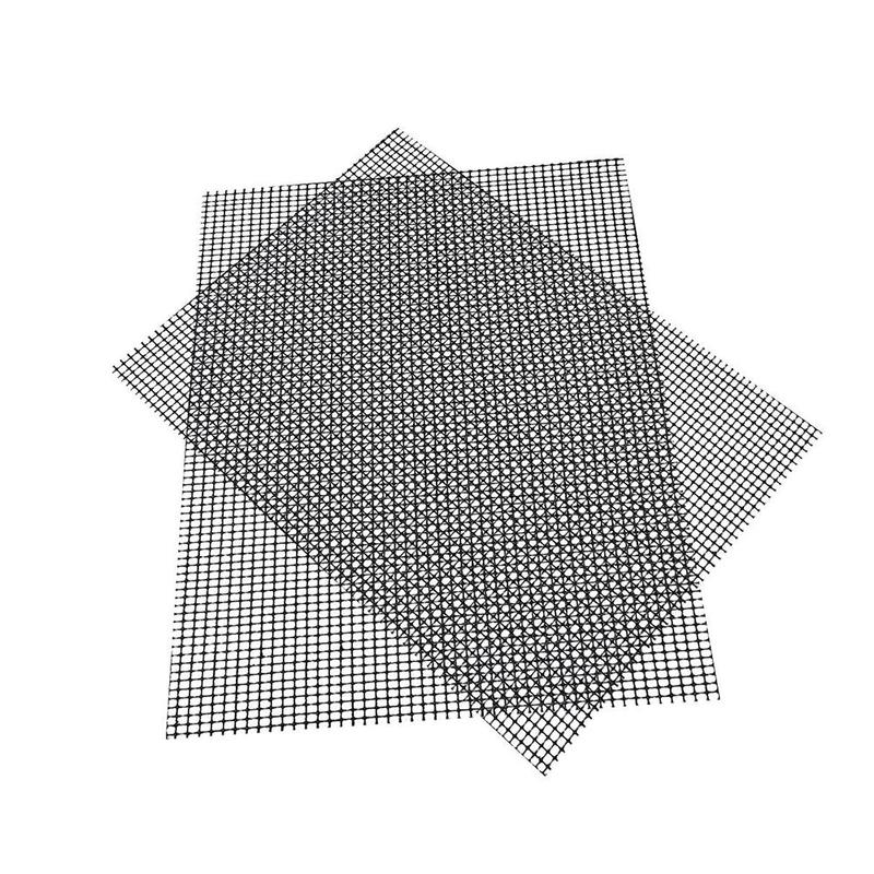 1Pcs 33*40 cm Grill Glass Fiber Mesh And PTFE barbecue grid mat Non-stick sheet BBQ mat BBQ Bake accessories