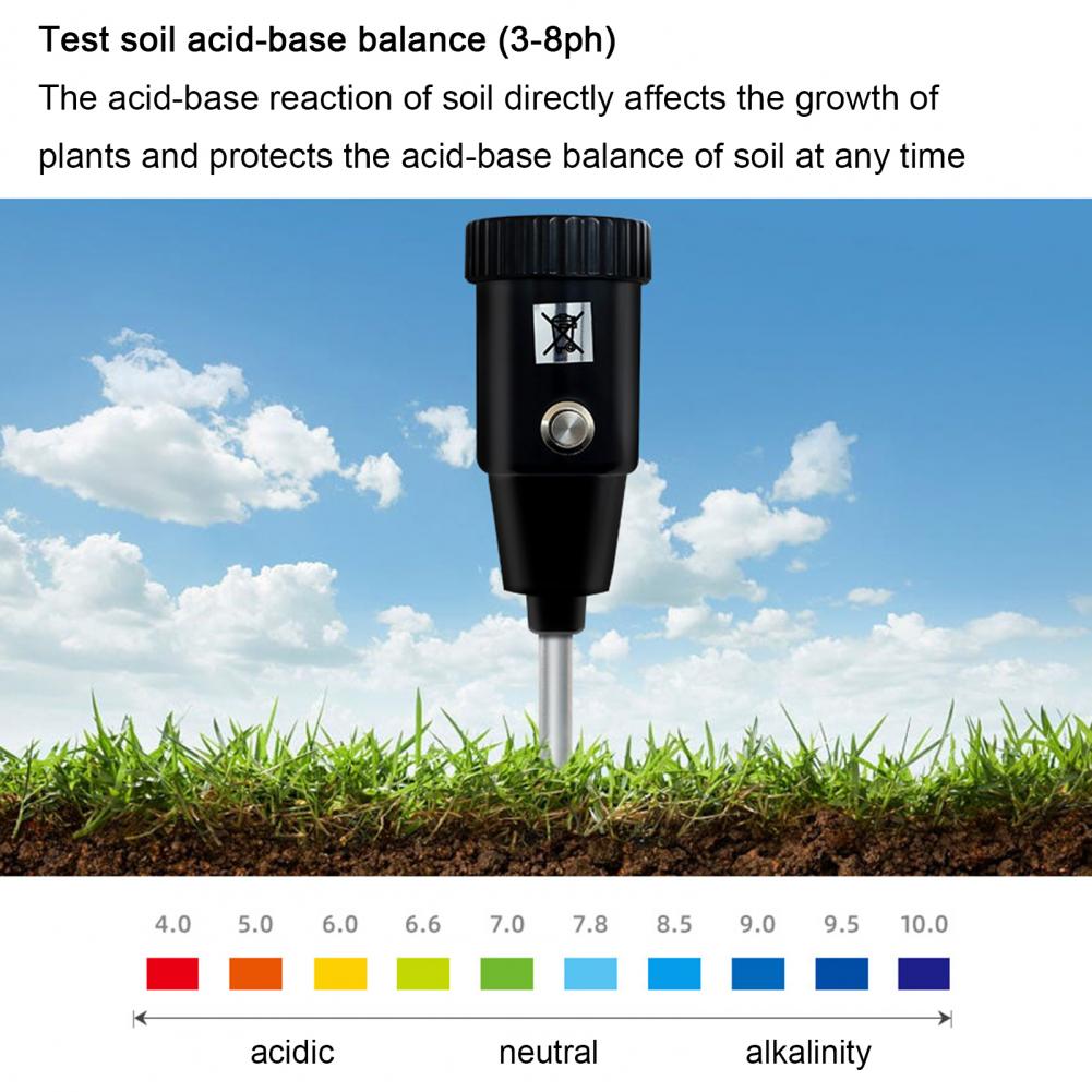 Precise Soil PH Tester Precise ABS Convenient Soil PH Tester Soil PH Meter Soil Tester