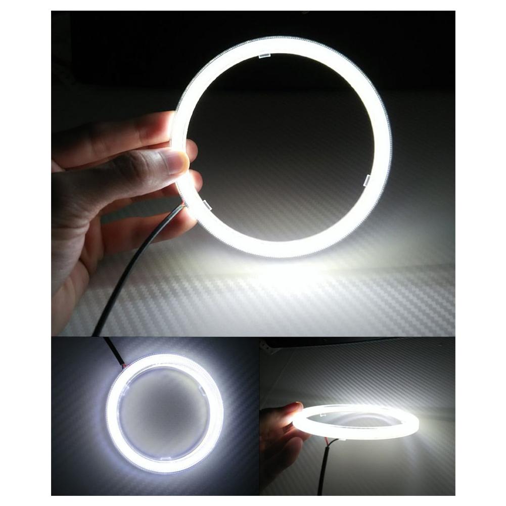 60mm-120mm Car Vehicle Universal COB LED Ring Light Headlight Lamp